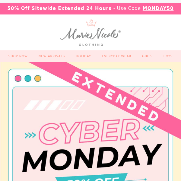 🚨 50% OFF EXTENDED 1 DAY 🚨