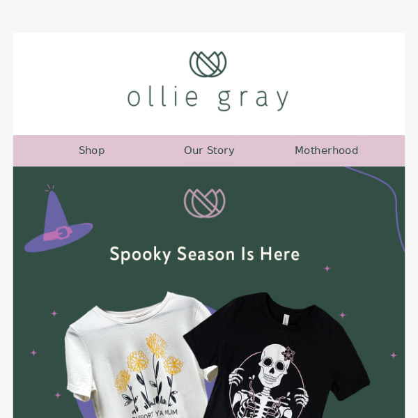 Ollie Gray Maternity, here's an early treat! 🎃
