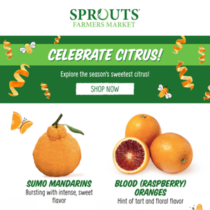 🍊 Winter citrus: now here for a limited time!