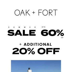 ADDITIONAL 20% OFF ON SALE