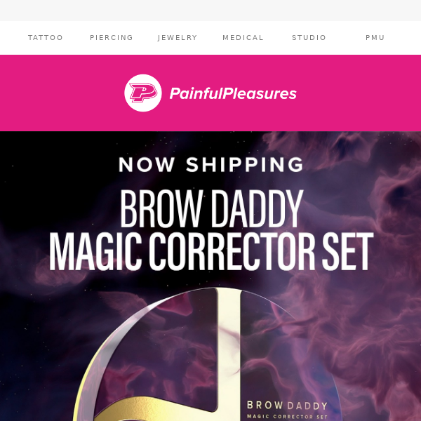 Grab the Brow Daddy Magic Corrector Set today!