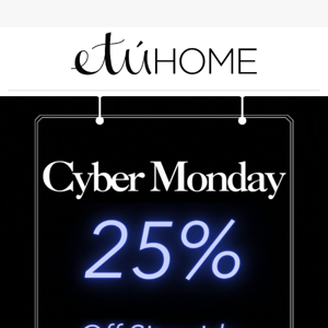 Only A Few Hours Left: 25% off Everything!