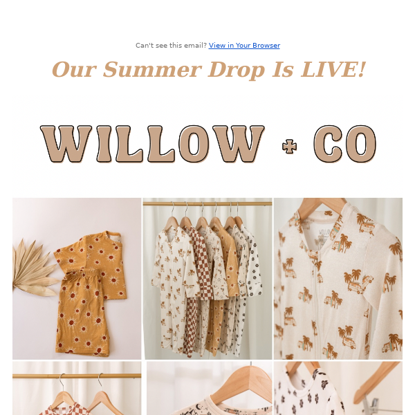 OUR SUMMER DROP IS HERE!