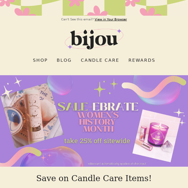 🔥 25% OFF: Candle Care Kits & More 🔥