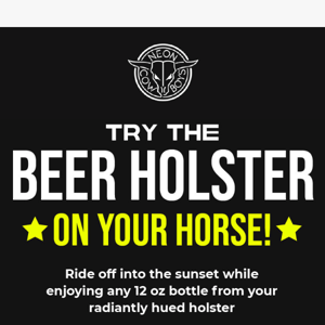 👀 Use the Beer Holster for MORE than just partying...