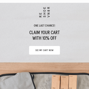 10% off your cart expires soon