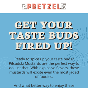 🥨 Get your taste buds fired up!