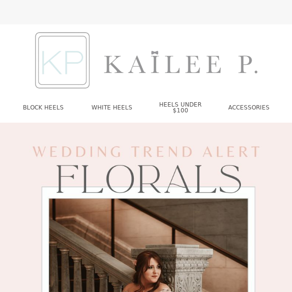 Wedding Trend Alert: Florals