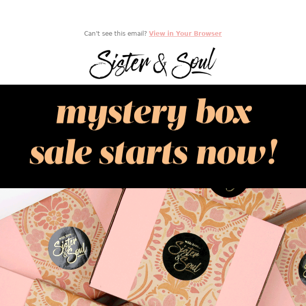 Mystery Box Sale Starts Now! 🎁 Limited Stock 🎁