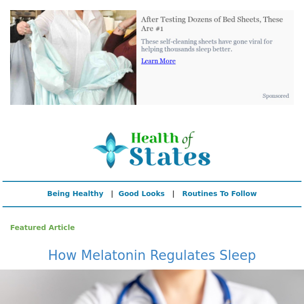 Information - Melatonin Regulates Sleep?