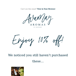 Have 10% off!