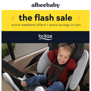 🌱 Welcome Spring with 🆕 Britax & Babyzen Sales ⚡️Flash Sale Ends Today⚡️