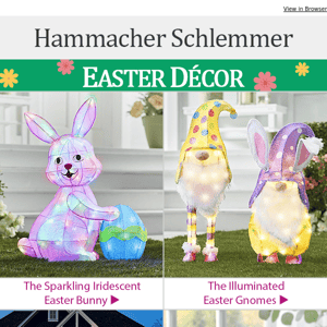 Easter Décor - On Sale Today!