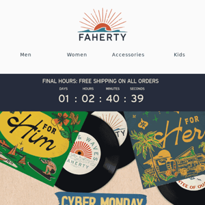Cyber Monday: Our Holiday Hits Ship Free