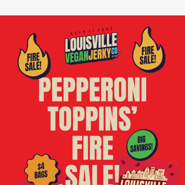 Pepperoni Toppins FIRE SALE 🔥🍕