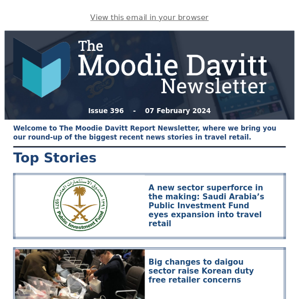 The Moodie Davitt Report - Latest Emails, Sales & Deals