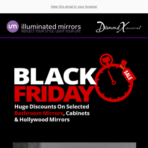 Reflect Your Style: Black Friday Mirror Deals Await You!