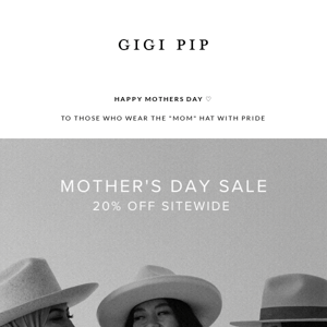 20% OFF SITEWIDE ENDS TONIGHT!