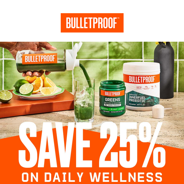 Save 25% On Your Wellness