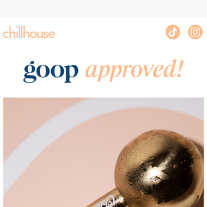 We're goop approved!!