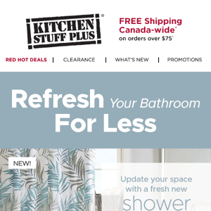 NEW Shower Curtains to Transform Your Bathroom