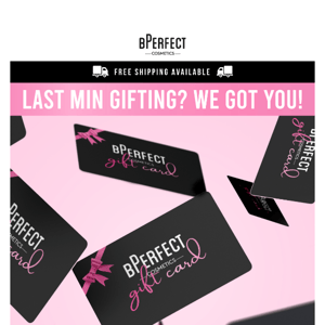 Gifting made easy with a BPerfect Gift Card 🎁