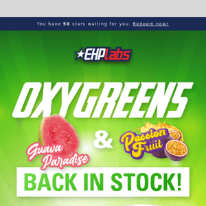 RESTOCK: OXYGREENS 🥦🥝