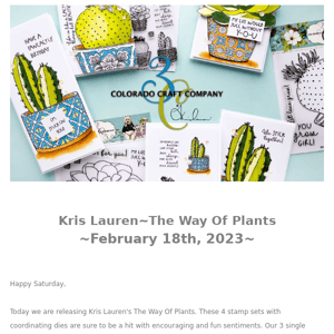 NEW Kris Lauren~The Way Of Plants Release February 2023