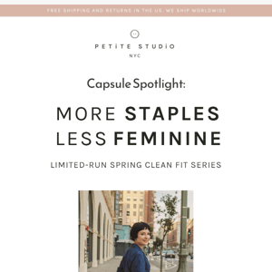 Capsule Spotlight: More Staples, Less Feminine