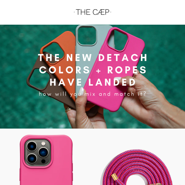 New Colors + Ropes Have Landed!