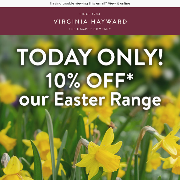 🕛 Spring forward with 10% off!