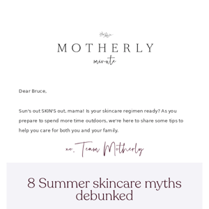 ☀️ 8 summer skincare myths debunked