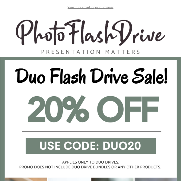 Best of Both Worlds : 20% OFF Duo Drives