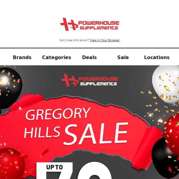 It's Sale Time: Gregory Hills is Offering Huge Discounts This Saturday!🎁
