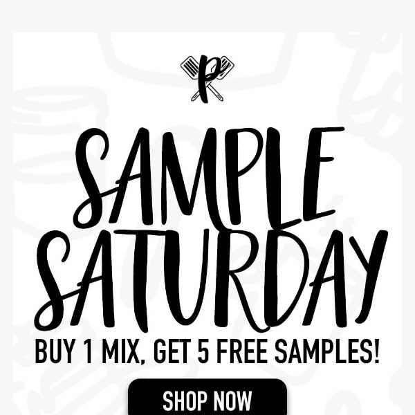 [SPECIAL] Buy 1 Mix, get 5 FREE Samples!