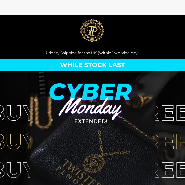 Cyber sale is back and better than ever!