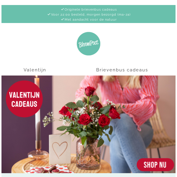 ❤️ NIEUW: Valentijn cadeaus