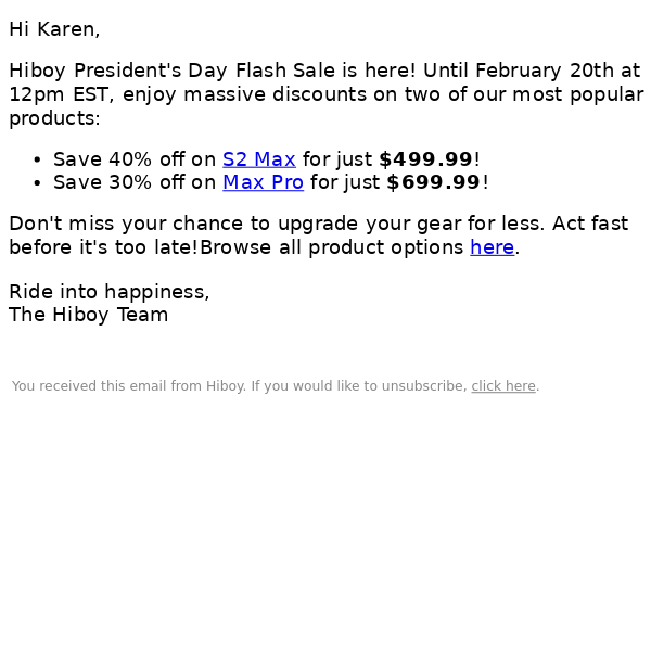Hurry! President's Day Flash Sale Ends Soon