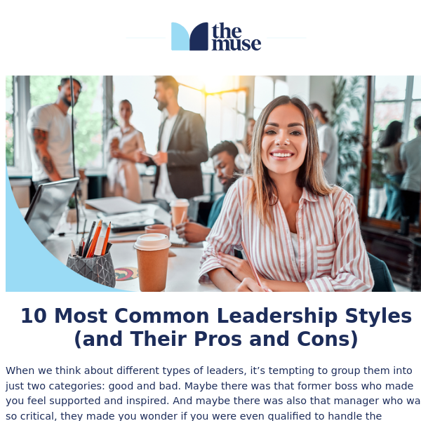 Your leadership style, explained