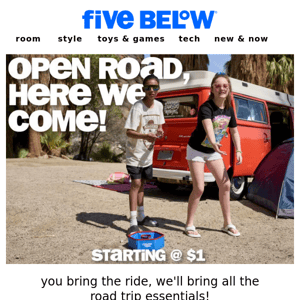 make us your road trip's first stop! 🚗