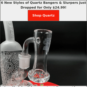 😱 NEW 6 Styles $24.99 Quartz Bangers / Slurpers Just Dropped