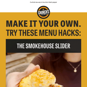 New smokehouse menu hack 🔥