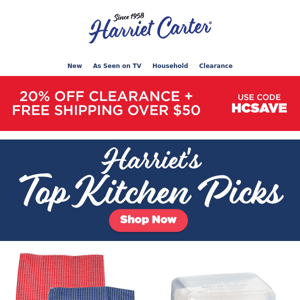 Harriet's Top Kitchen Picks are Here!