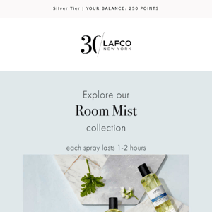 Explore our Room Mist Collection