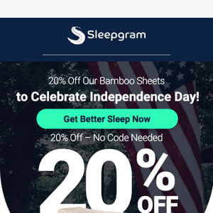 Celebrate Freedom – From Uncomfortable Sleep