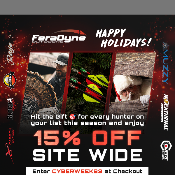 This Holiday Season, Stuff Your Cart with 15% Off Sitewide