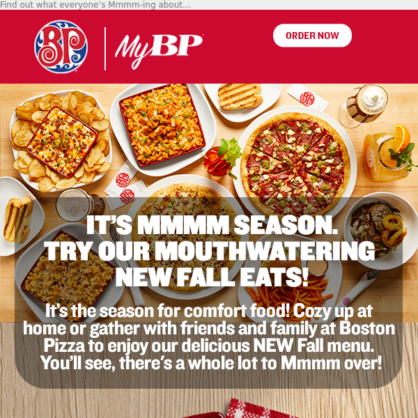 Boston Pizza - Latest Emails, Sales & Deals