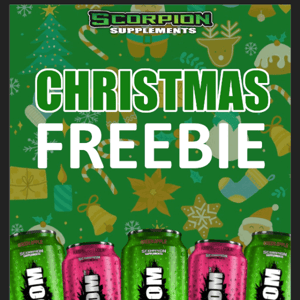 Score FREE Christmas gift 🎁 Don't miss out!