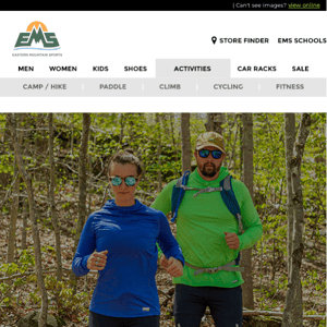 30% OFF ALL EMS Trail Running Clothing