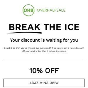 There’s 10% off discount waiting for you